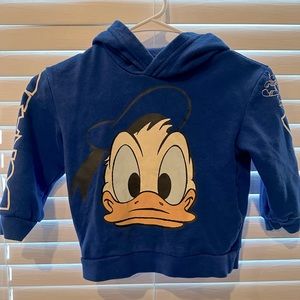 Little boys Donald Duck hoodie